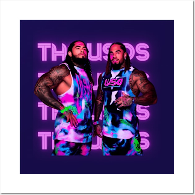 The Usos Wall Art by CustomCraze